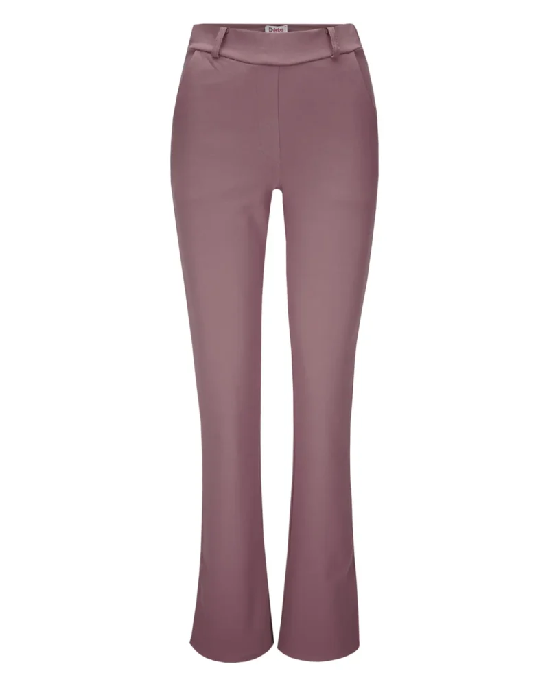 Flair broek Düsseldorf | Poeder Roze