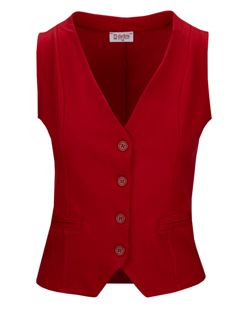 Gilet Düsseldorf | Rood