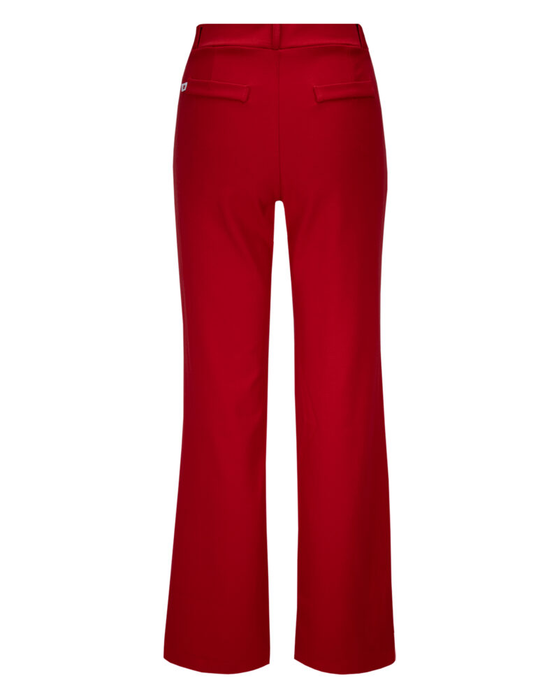 Broek Düsseldorf wijd | Rood - Afbeelding 2