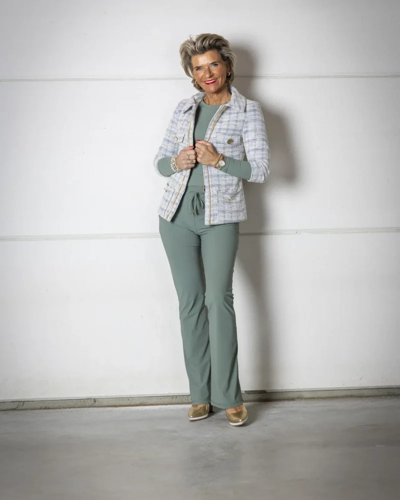 Blazer Kate | Groenblauw - Afbeelding 2