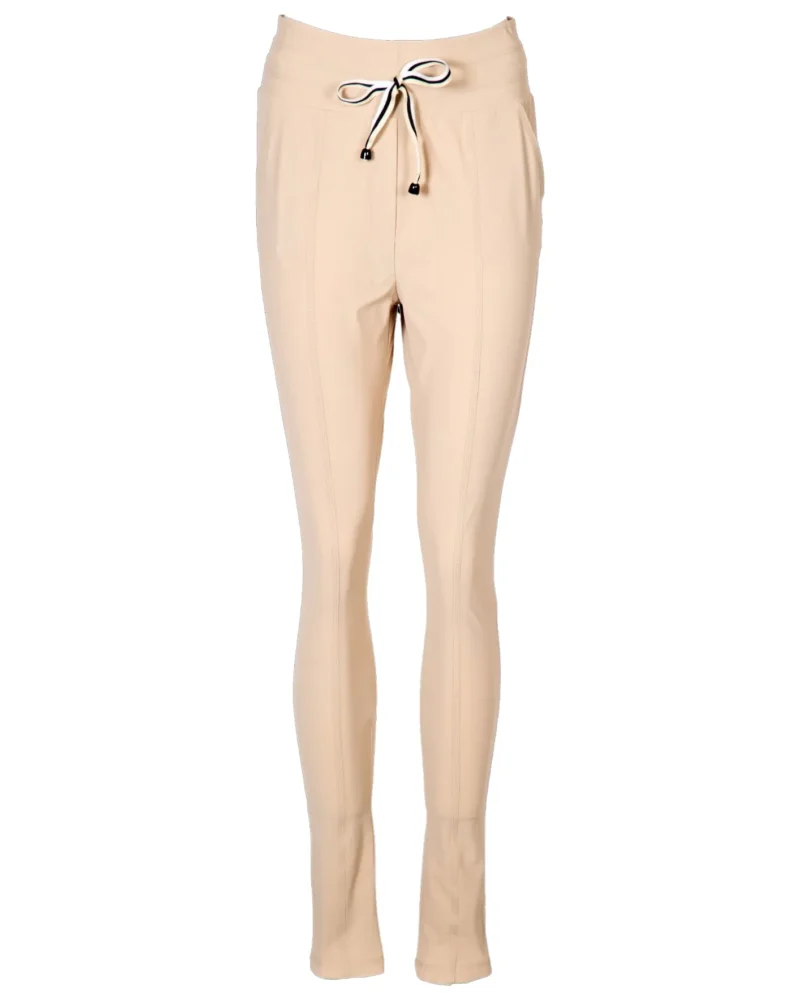 Travelbroek Rome slim fit | Zand