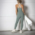 Travelbroek Rome slim fit | Groenblauw - Afbeelding 3