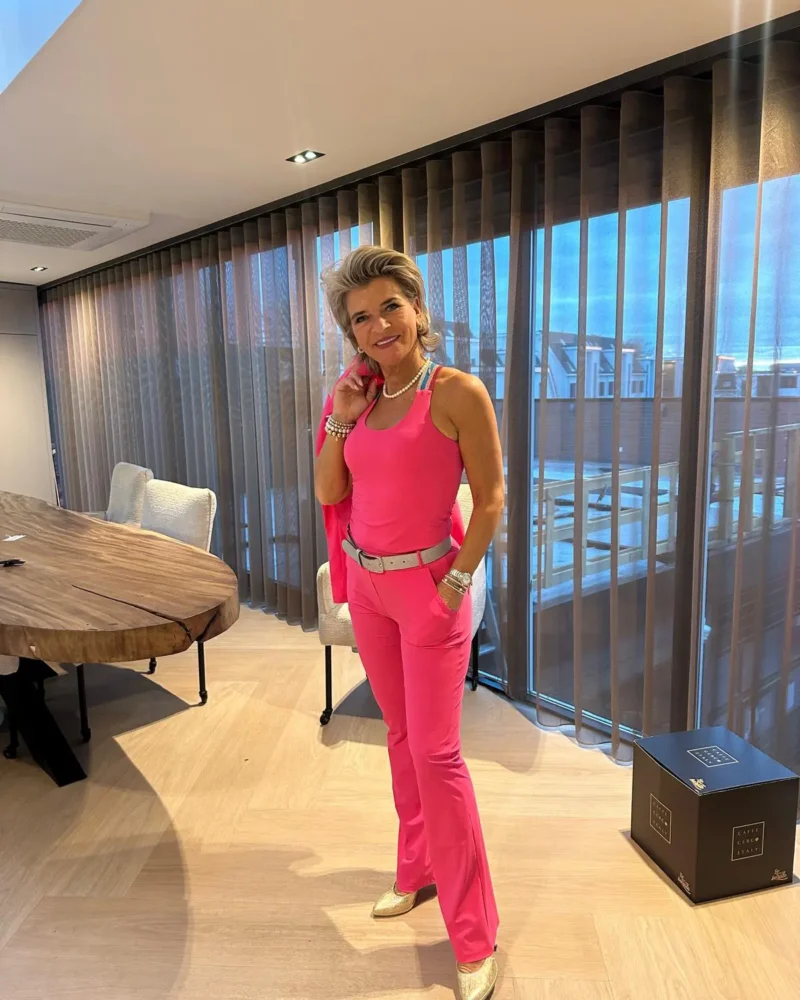Kruisband top Milaan | Roze
