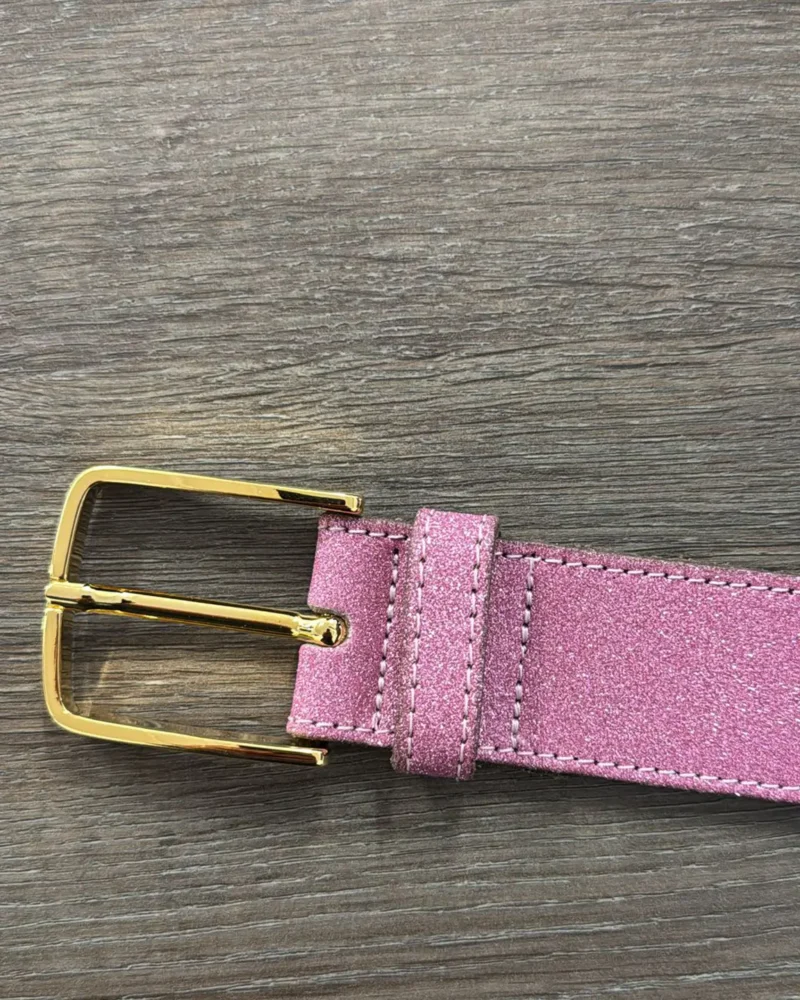 Riem | Glitter roze
