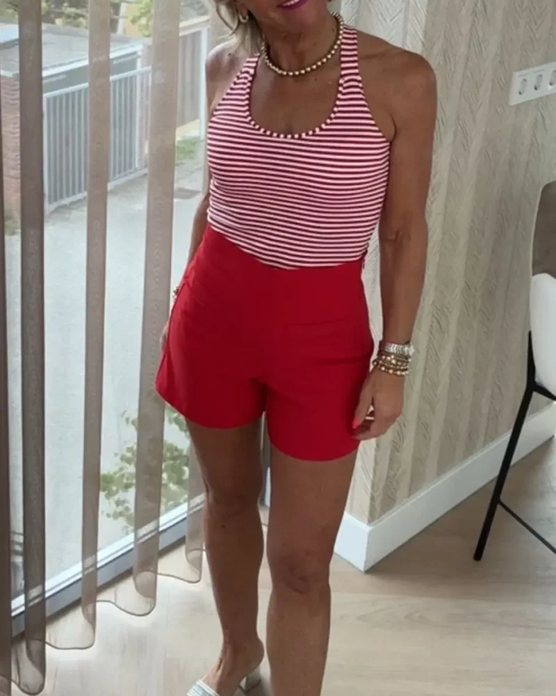 Bermuda Toscane | Rood