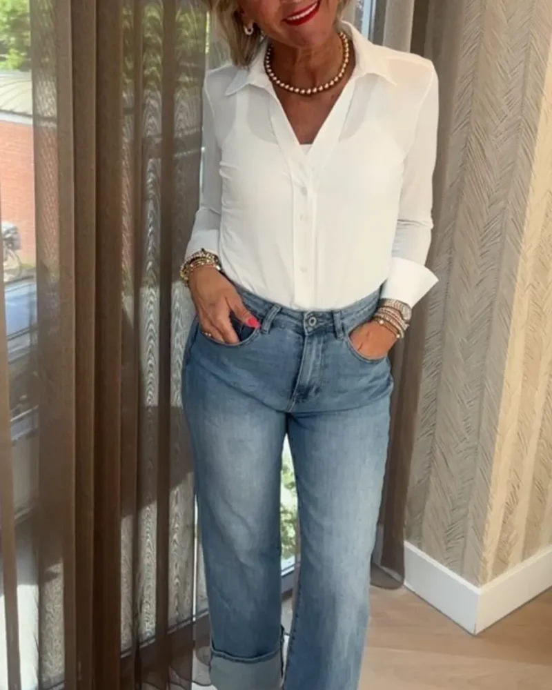 Blouse Louise | Wit