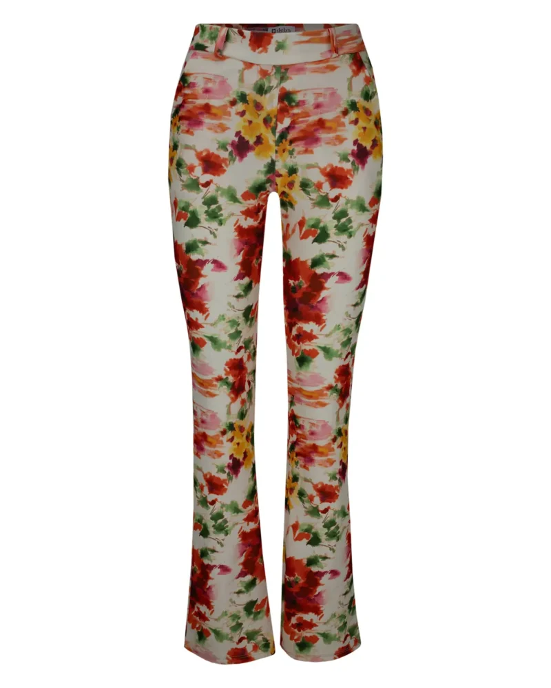 Flared broek Anouk | Fuchsia - Afbeelding 2