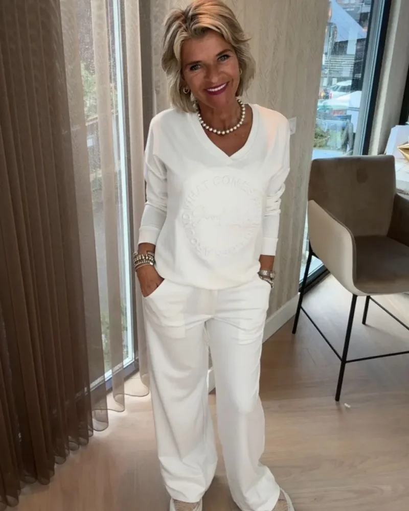 Comfy broek | Off-white