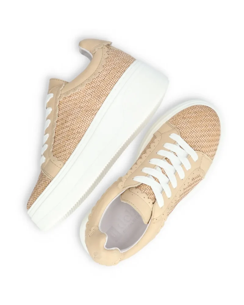 Lotus sneaker | Beige (pre-order) - Afbeelding 3