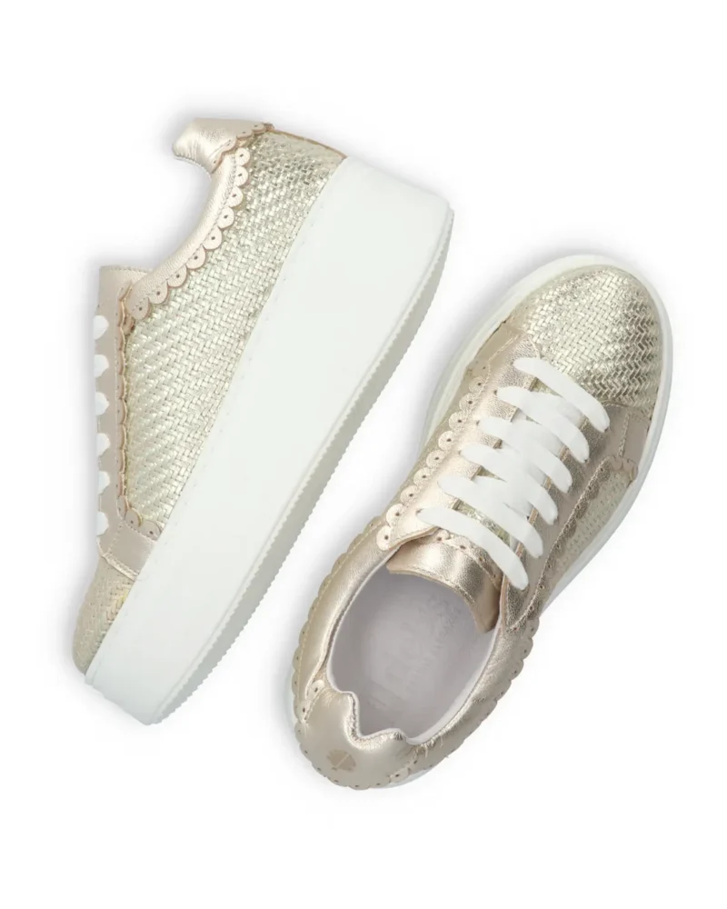Lotus sneaker | Goud (pre-order) - Afbeelding 3