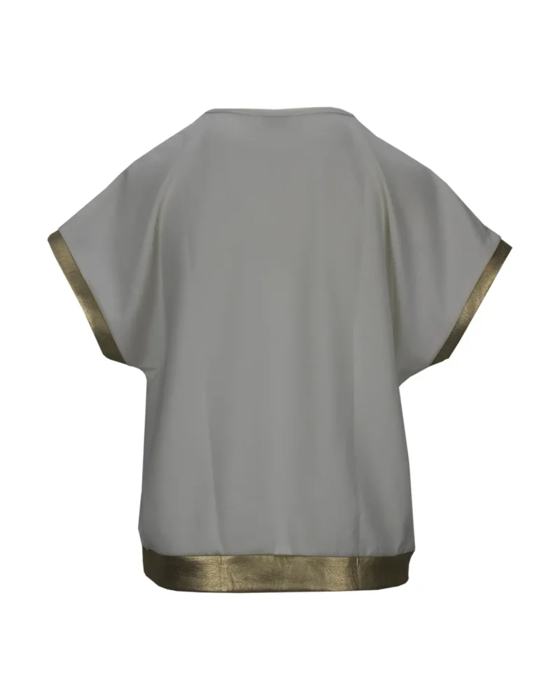 Top Fleur | Wit-goud - Afbeelding 3