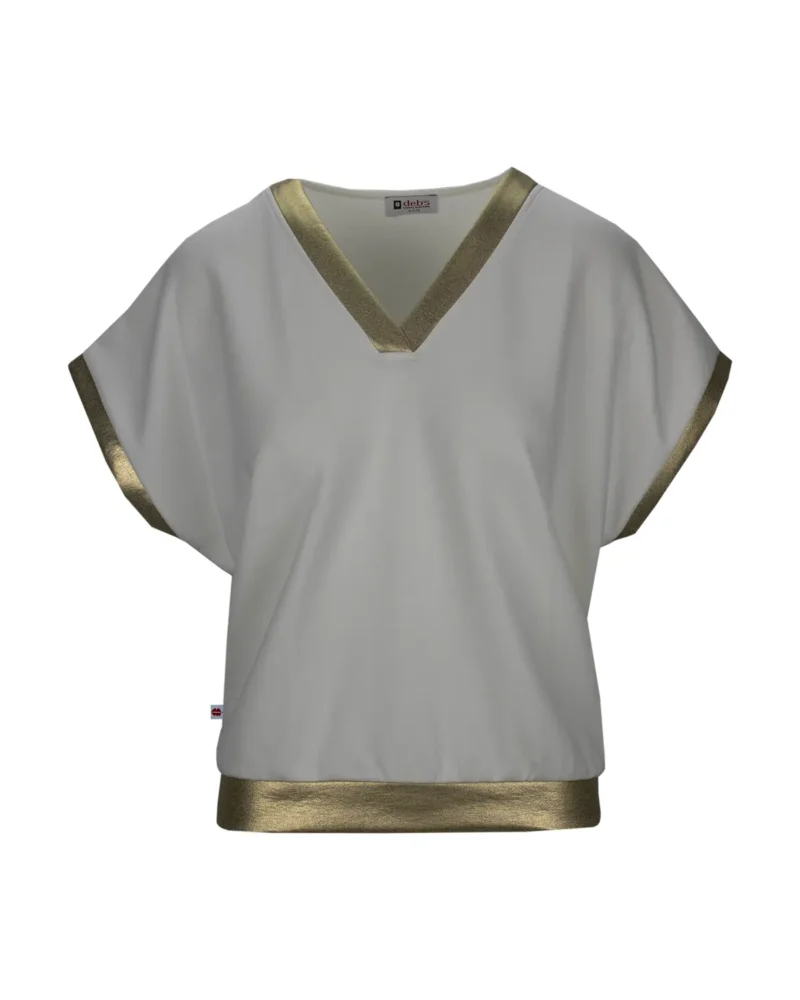 Top Fleur | Wit-goud - Afbeelding 2