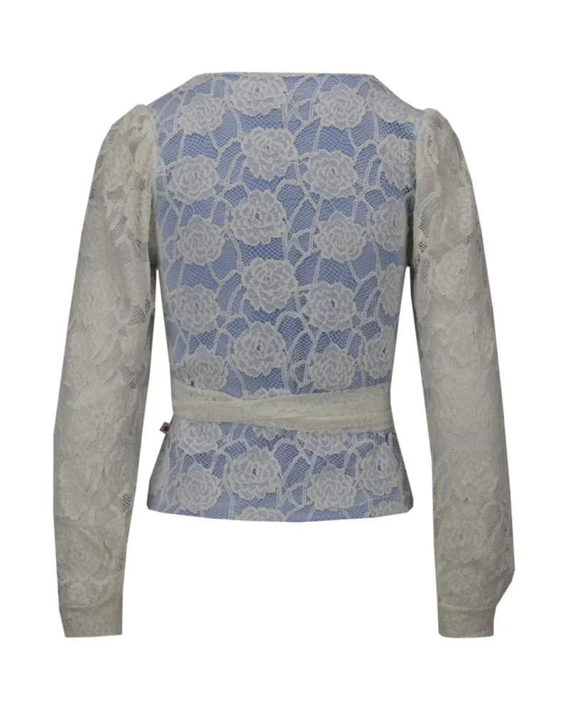 Blouse Noor | Blauw - Afbeelding 3