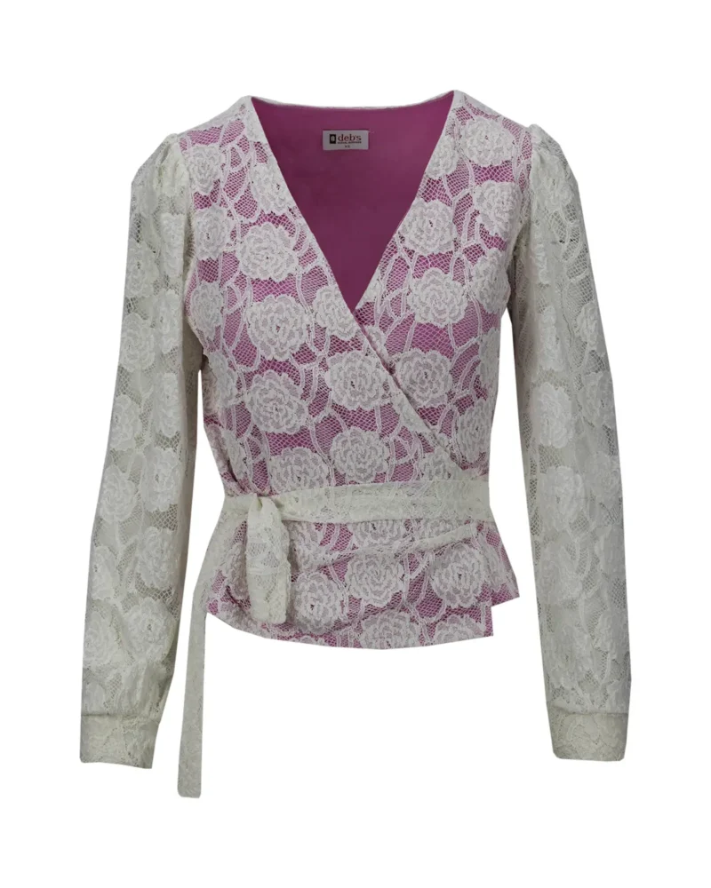 Blouse Noor | Roze - Afbeelding 2