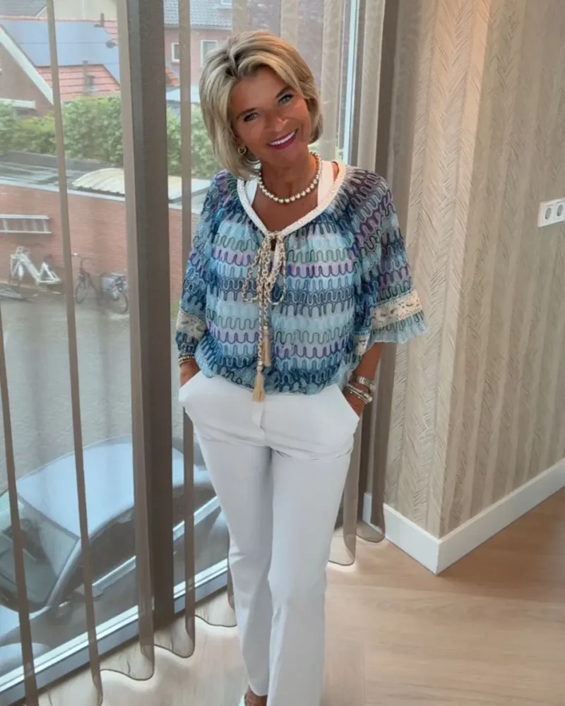 Top Sophie | Blauw