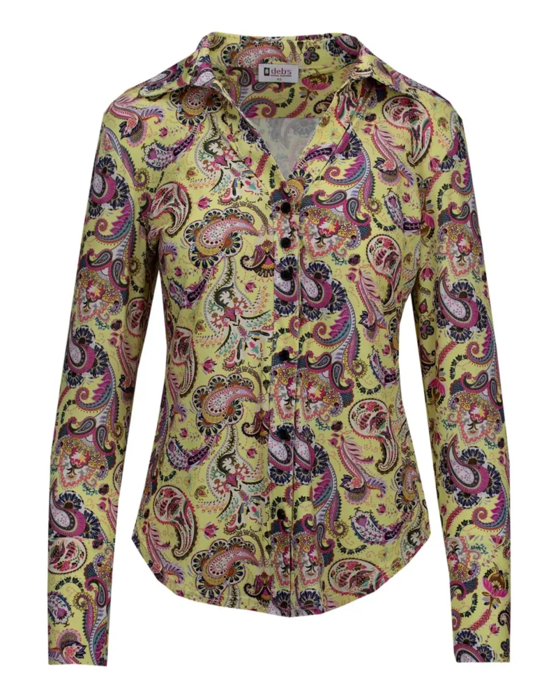 Blouse Louise | Geel - Afbeelding 2