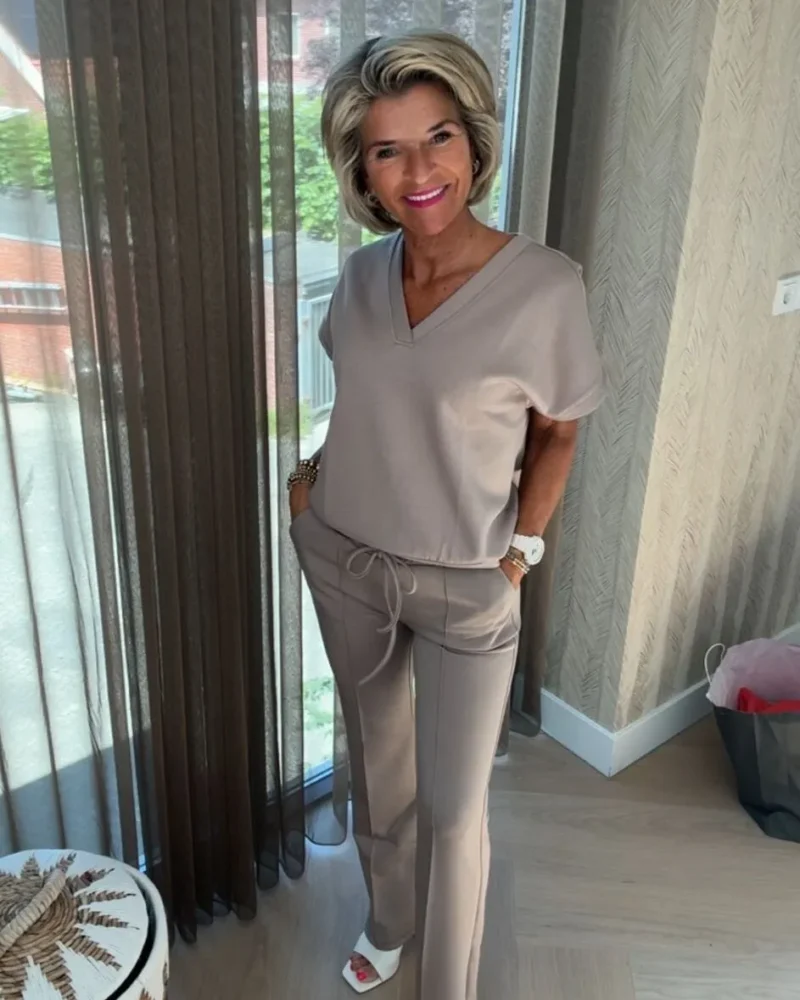 Broek Charlotte | Taupe