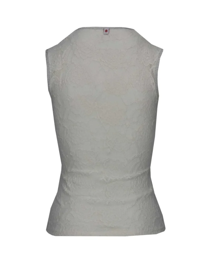 Top Ella | Wit-zilver - Afbeelding 3