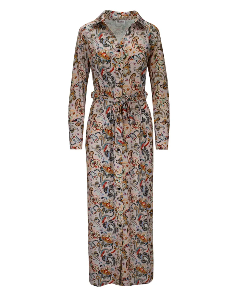 Jurk Paisley | Roze - Afbeelding 3