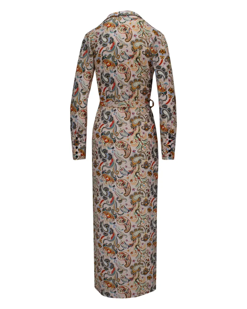 Jurk Paisley | Roze - Afbeelding 4