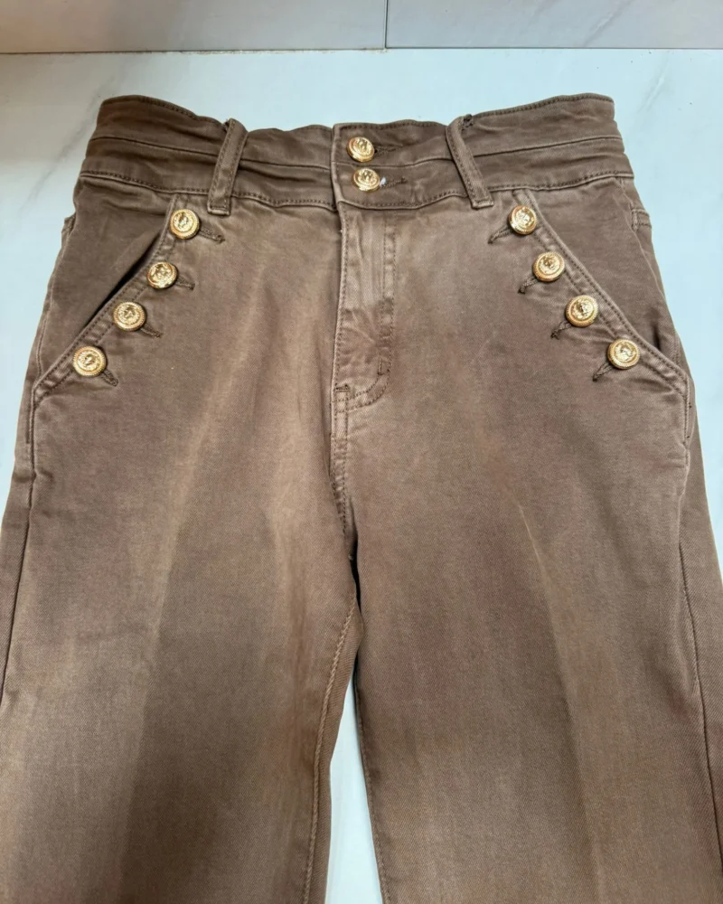 Jeans Lynn | Lichtbruin - Afbeelding 3