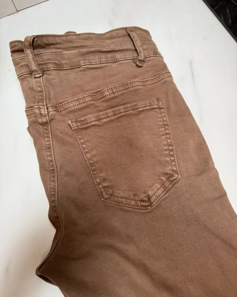 Jeans Lynn | Lichtbruin - Afbeelding 2
