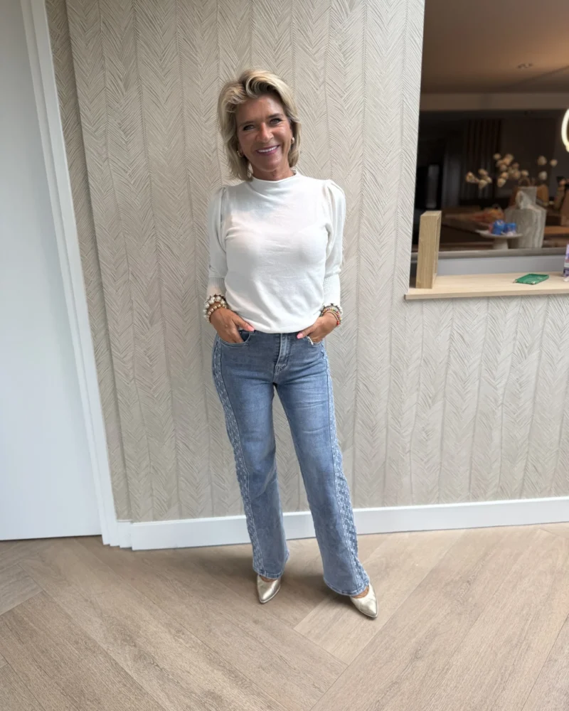 Trui Lotte | Wit