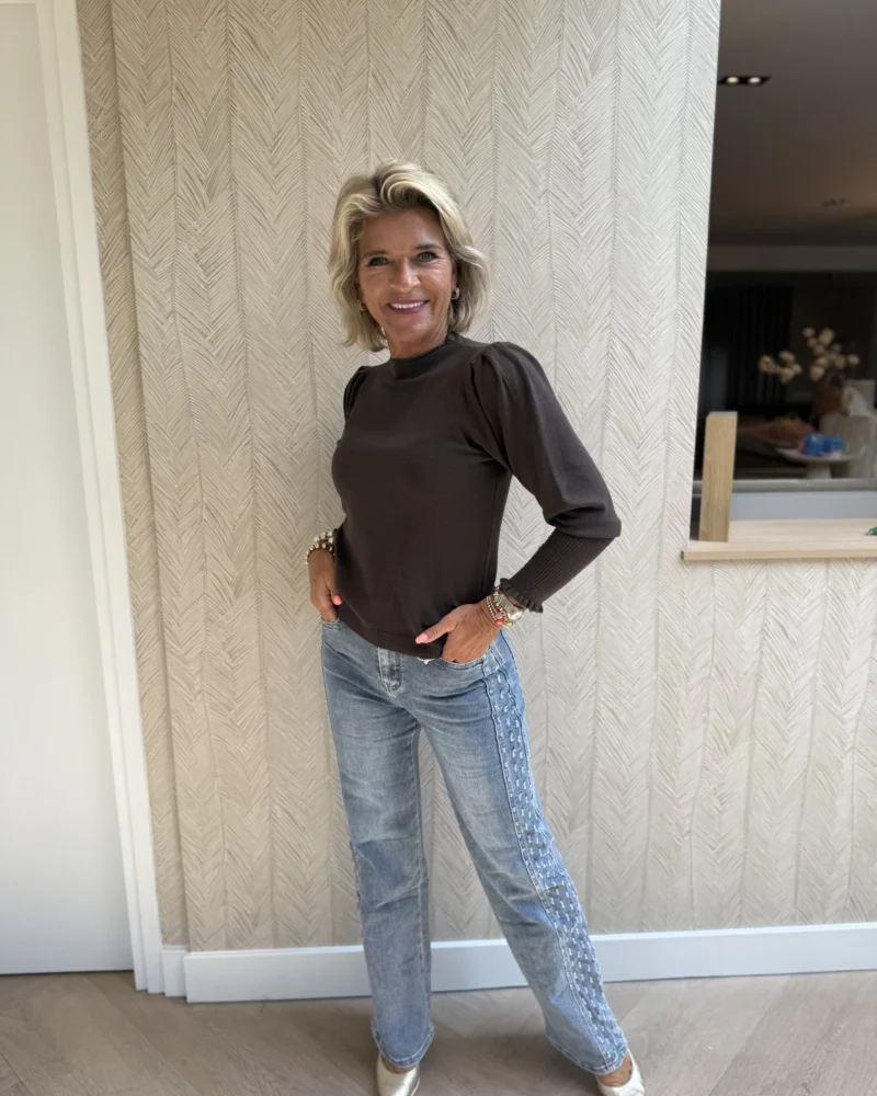 Trui Lotte | Bruin