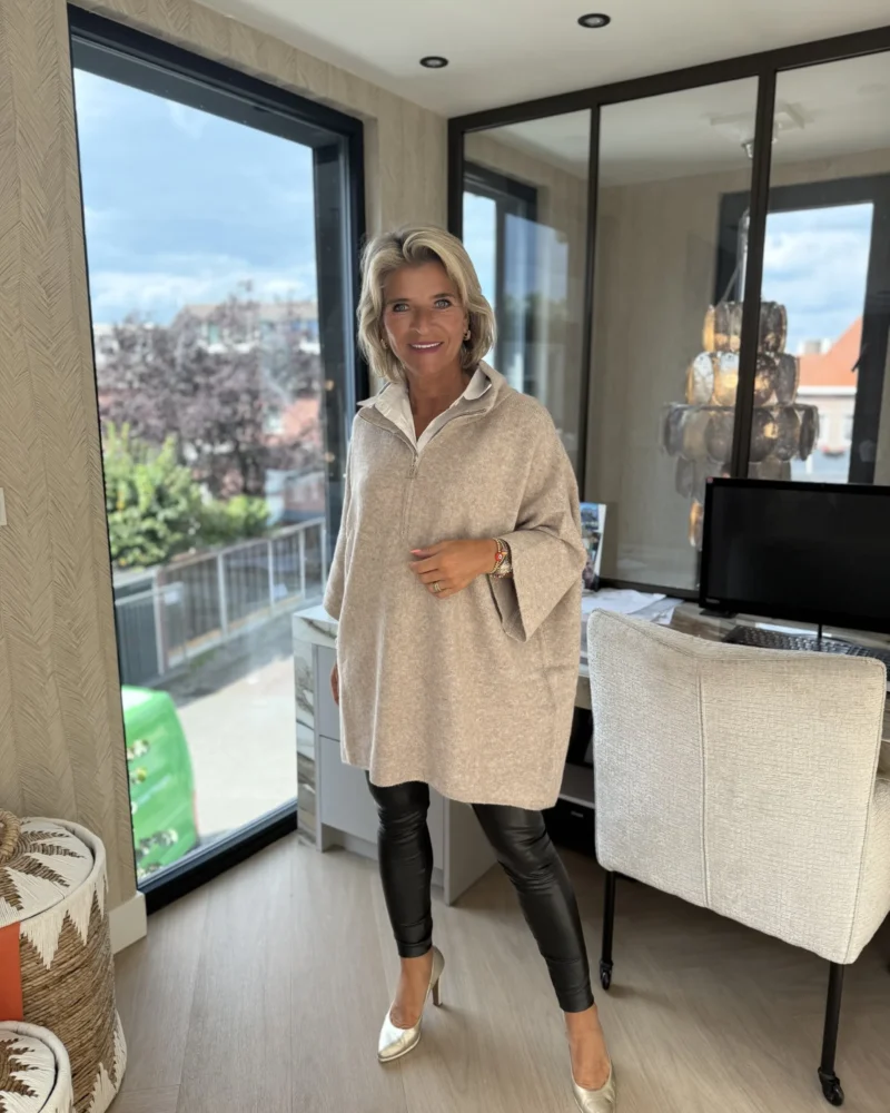 Trui Sonja | Taupe