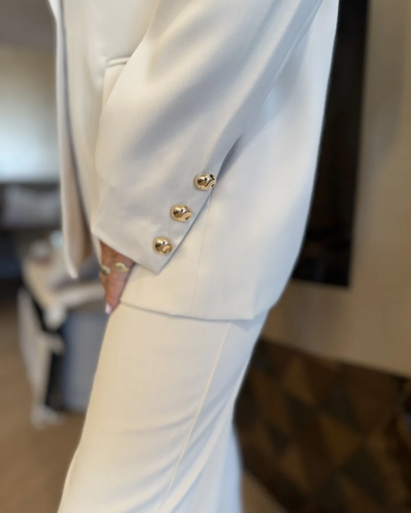 Blazer Fem | Beige - Afbeelding 3