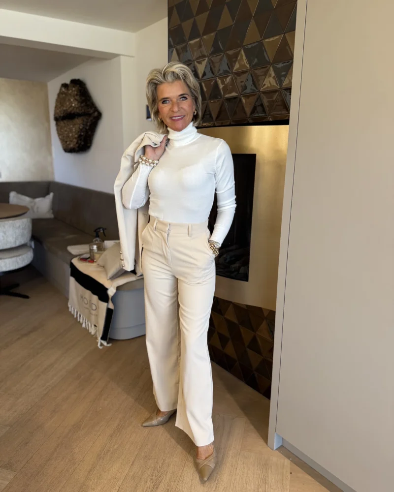 Pantalon Wijd | Fem | Beige