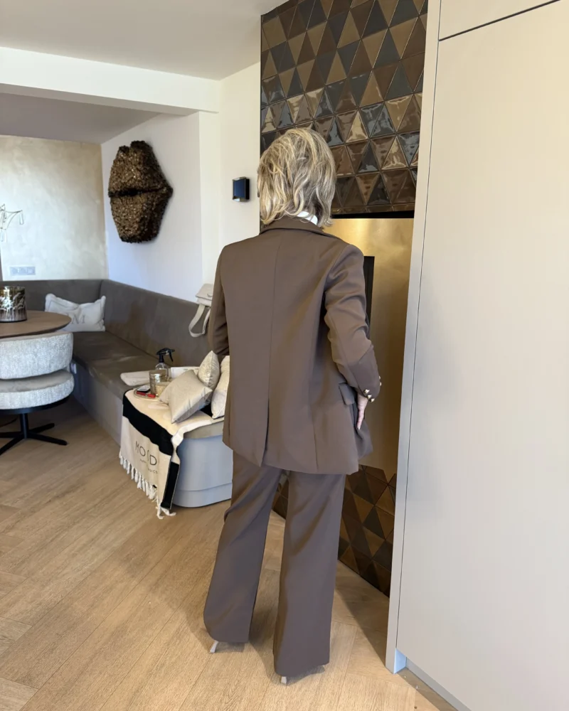 Blazer Fem | Bruin - Afbeelding 2