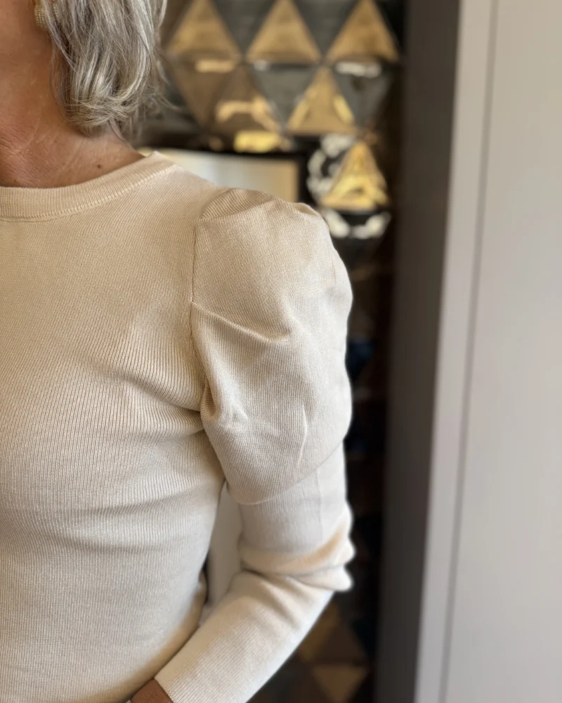 Shirt Judith | Beige - Afbeelding 2