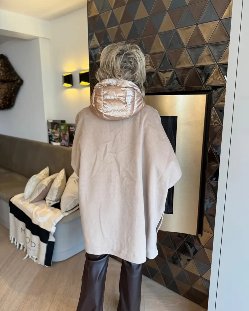 Poncho Jas | Champagne - Afbeelding 3