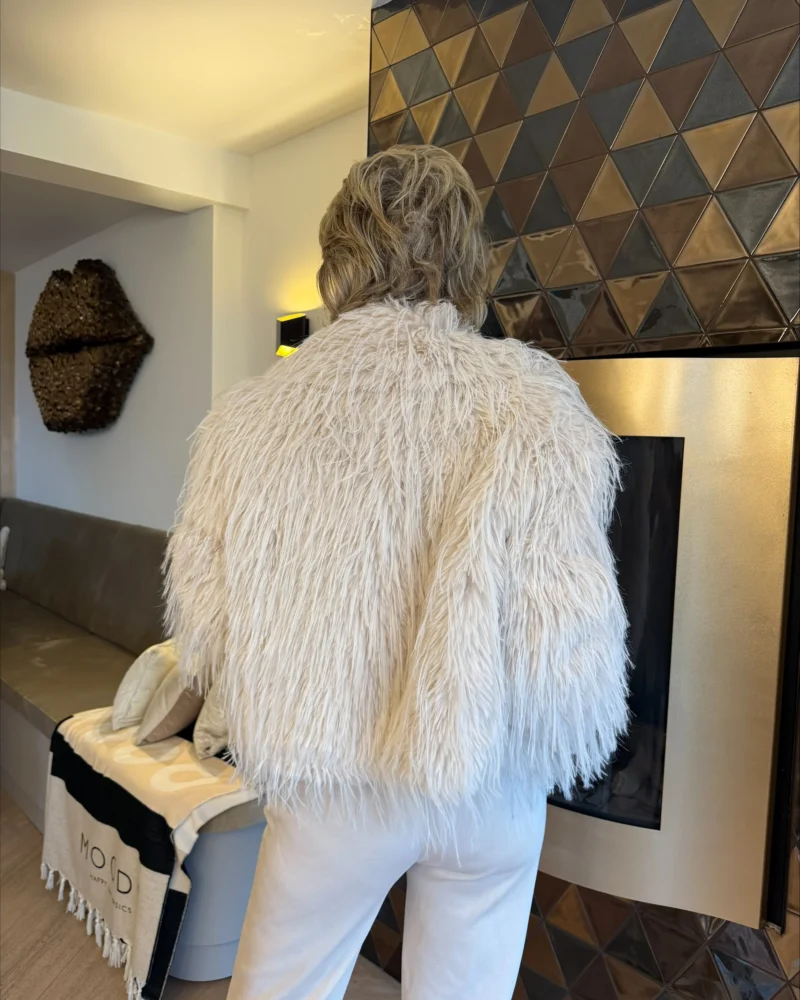 Fluffy Jas Deb's | Beige - Afbeelding 3
