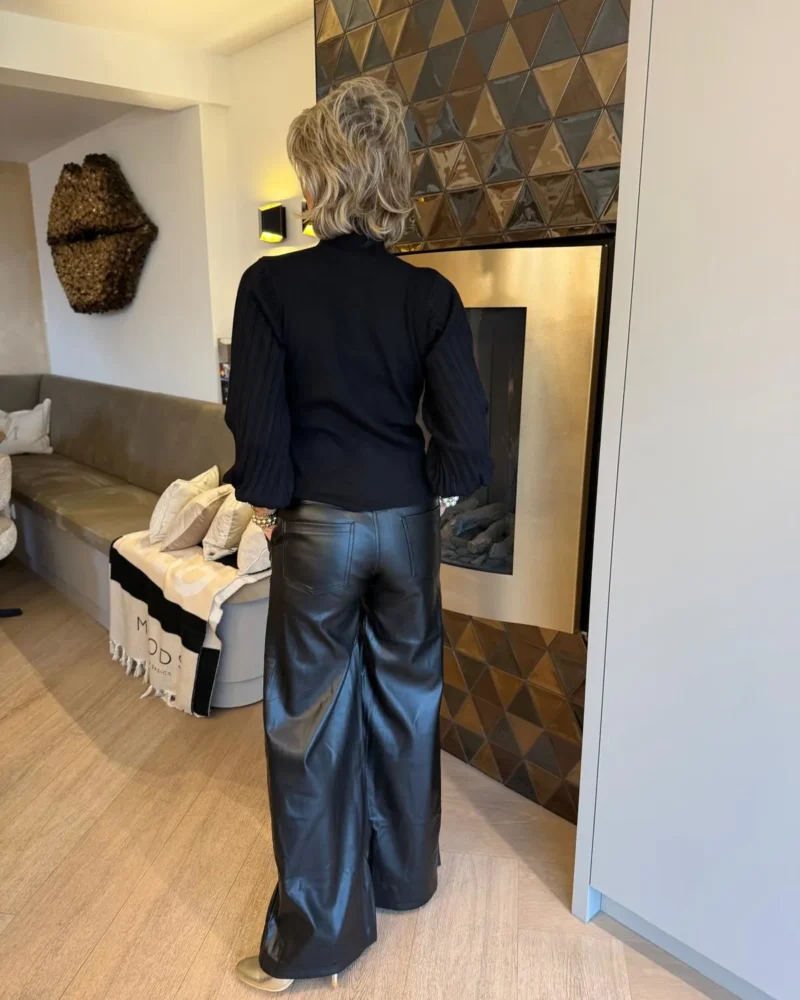 Wide Leg leder - Afbeelding 2