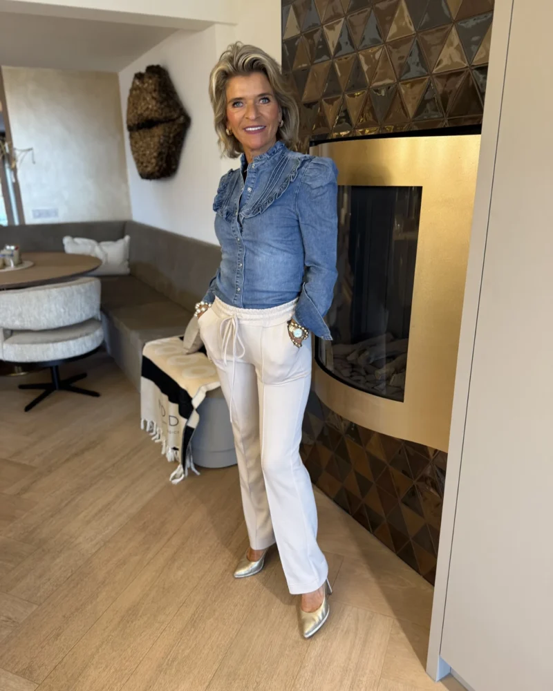Spijkerblouse | Roessel