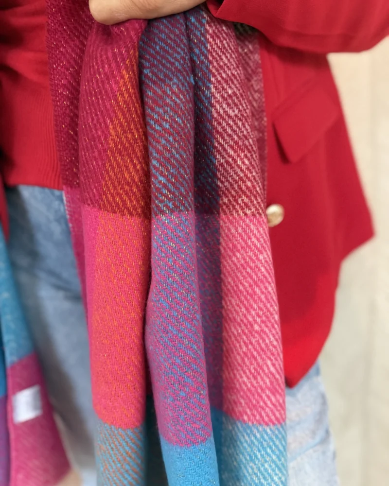 Sjaal Blok | Multi Colour - Afbeelding 2