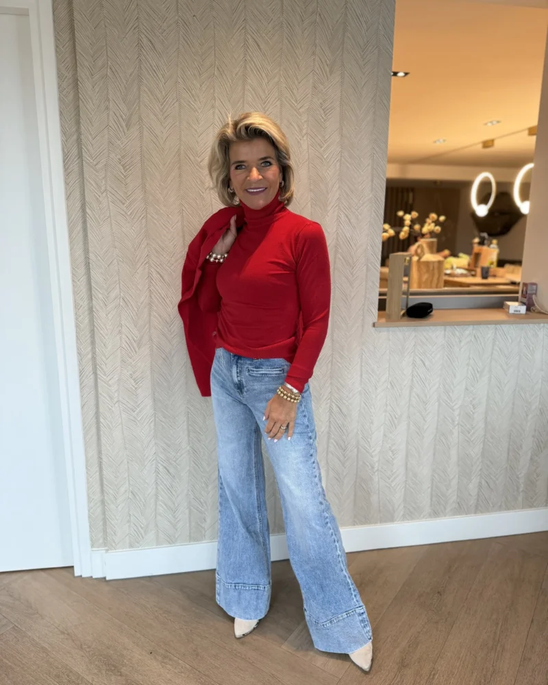 Jeans Omslag | Blauw