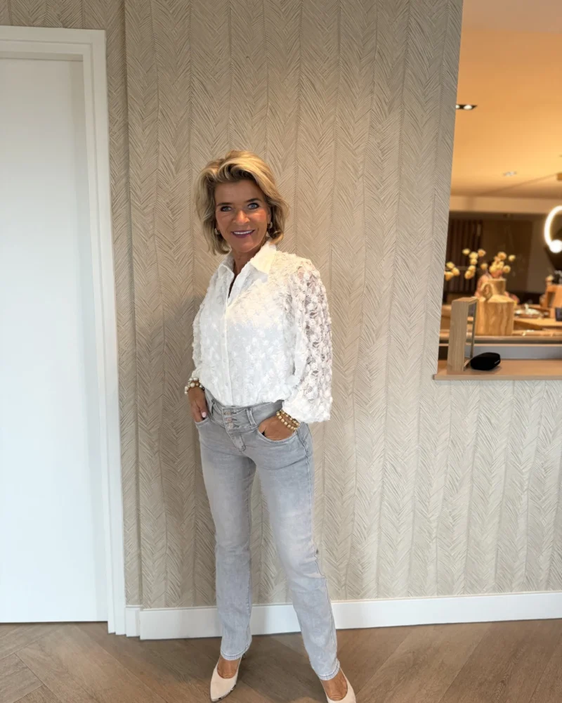Jeans Gonny | Lichtgrijs