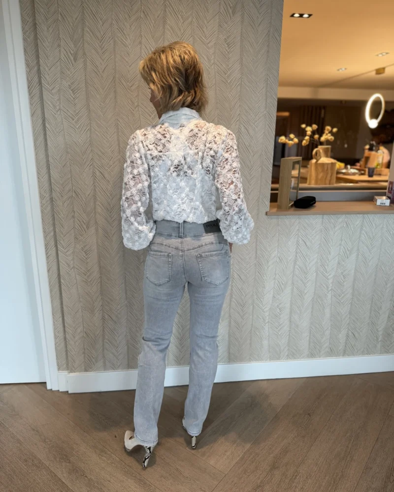 Jeans Gonny | Lichtgrijs - Afbeelding 2