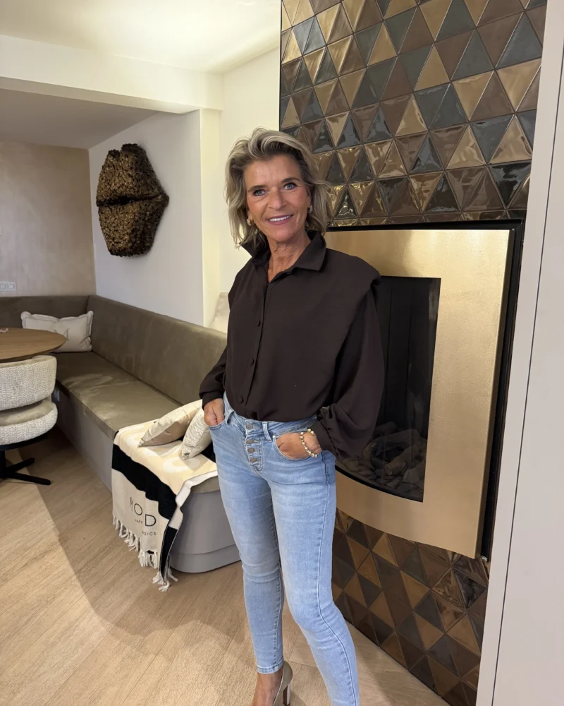 Blouse Michelle | Bruin