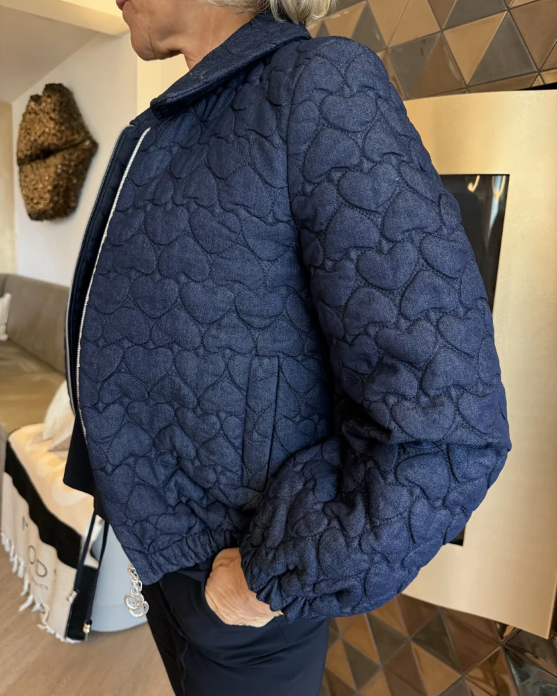 Bomberjack Jeans Hearts | Navy - Afbeelding 2