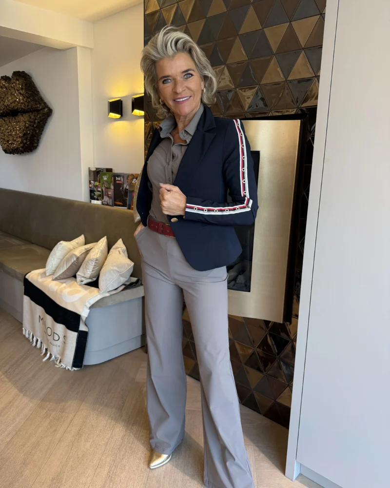 Pantalon Wijd Turijn | Taupe