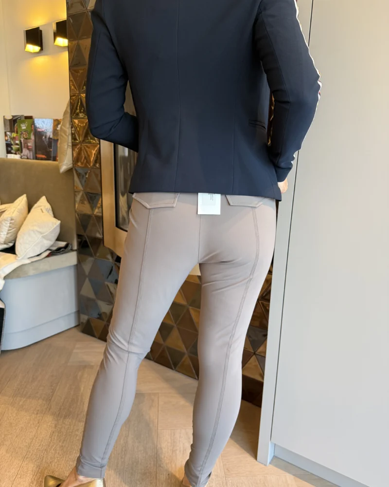 Pantalon Strak Turijn | Taupe - Afbeelding 2