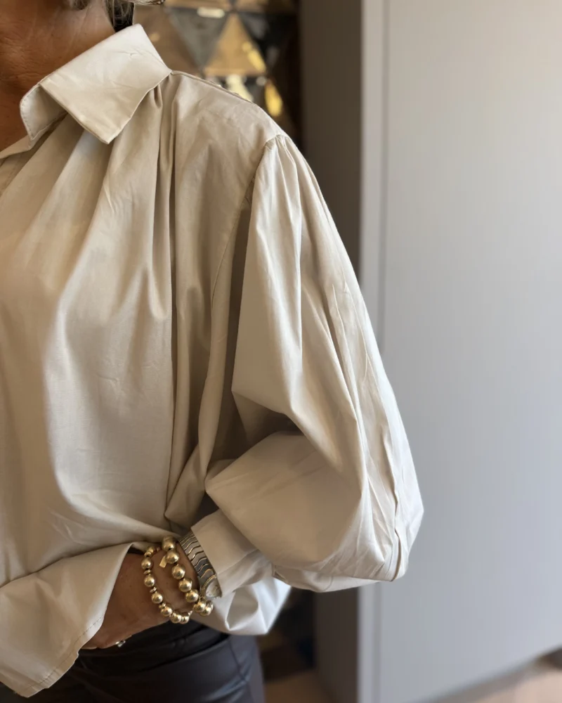 Blouse Anouk | Beige - Afbeelding 3