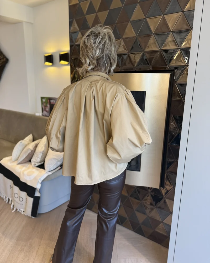 Blouse Anouk | Camel - Afbeelding 2