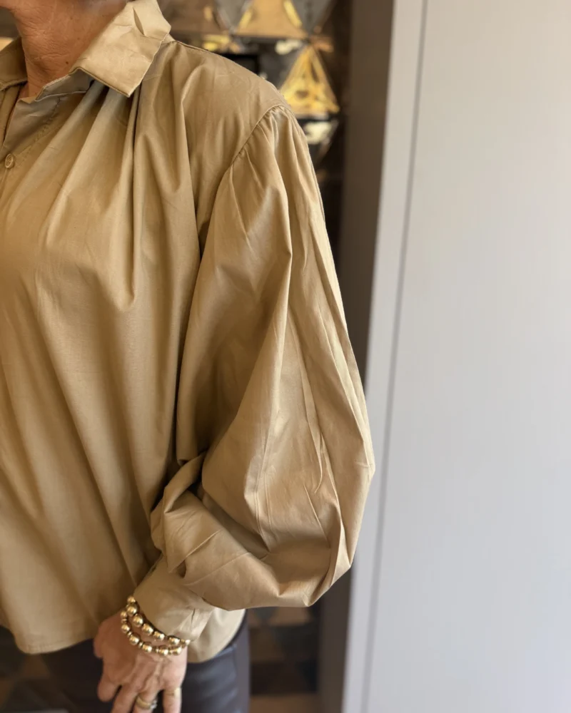 Blouse Anouk | Camel - Afbeelding 3