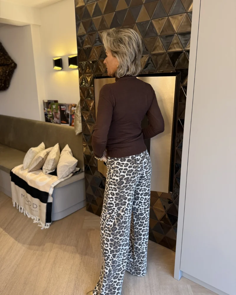 Wide Leg | Lea | Leopard - Afbeelding 2
