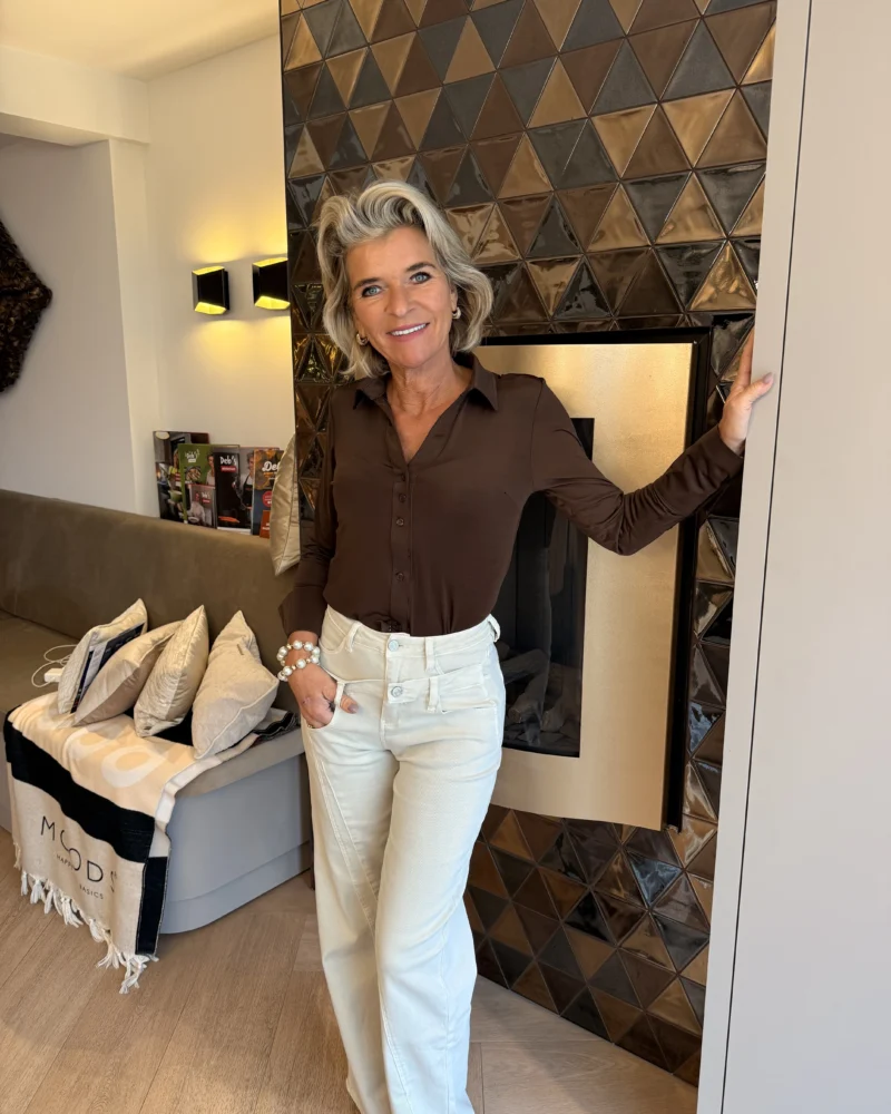 Blouse Louise | bruin
